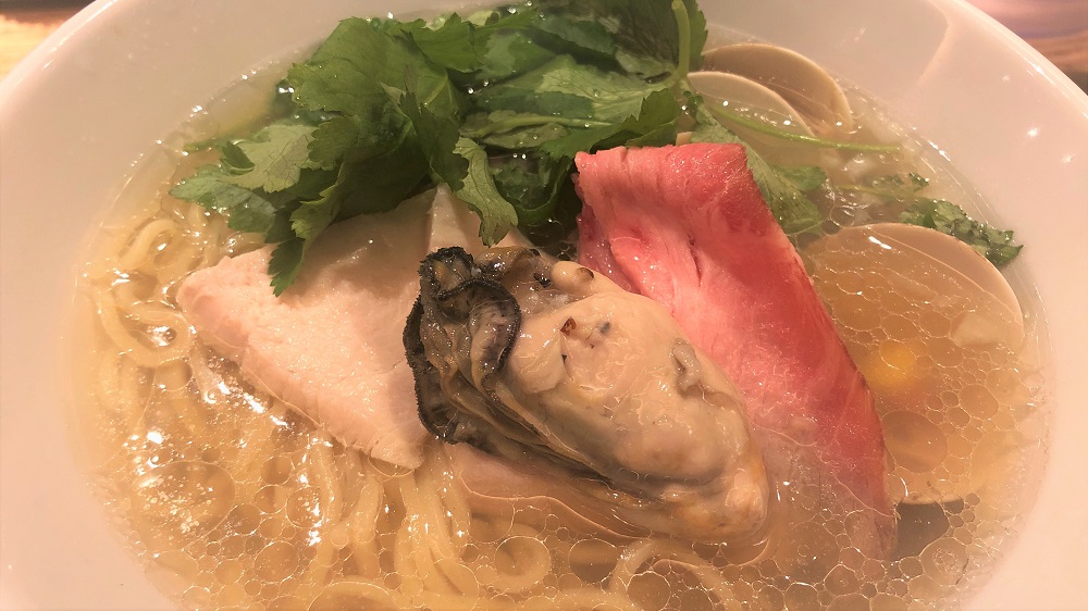 牡蠣ラーメン